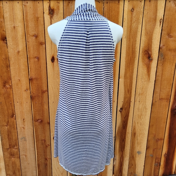 Max Studio Sleeveless Stripe Knit Dress Size S - Picture 3 of 8